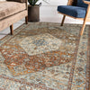 Dalyn Bergama BE1 Paprika Area Rug Lifestyle Image Feature