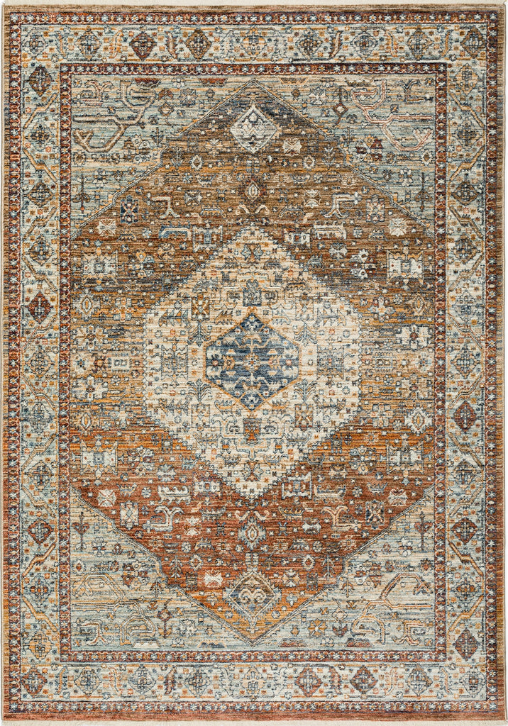 Dalyn Bergama BE1 Paprika Area Rug