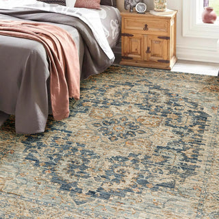 Dalyn Bergama BE3 Navy Area Rug