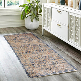 Dalyn Bergama BE3 Navy Area Rug