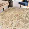 Dalyn Bergama BE5 Ivory Area Rug Lifestyle Image Feature