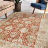 Dalyn Bergama BE6 Paprika Area Rug Lifestyle Image Feature