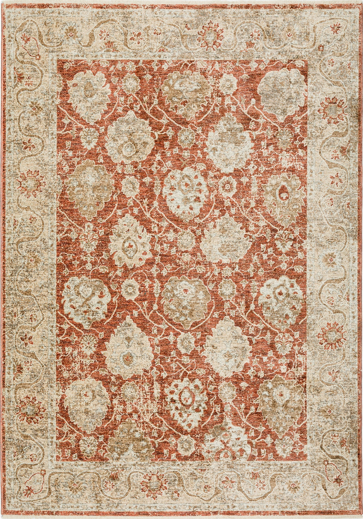 Dalyn Bergama BE6 Paprika Area Rug