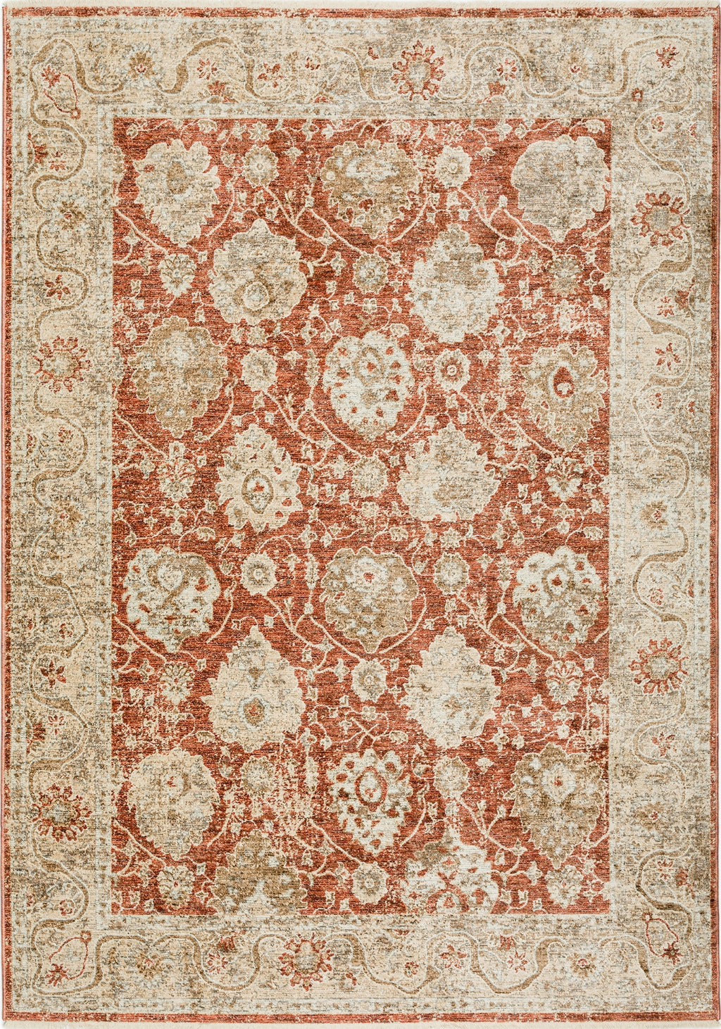 Parika Rugs Dalyn Bergama BE6 Paprika Area Rug – Incredible Rugs and Decor