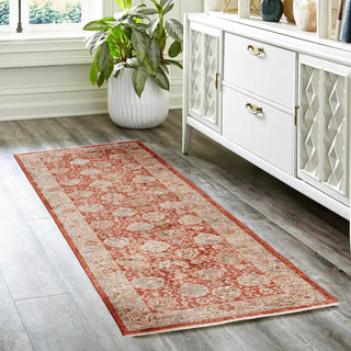 Dalyn Bergama BE6 Paprika Area Rug