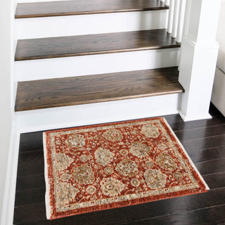 Dalyn Bergama BE6 Paprika Area Rug