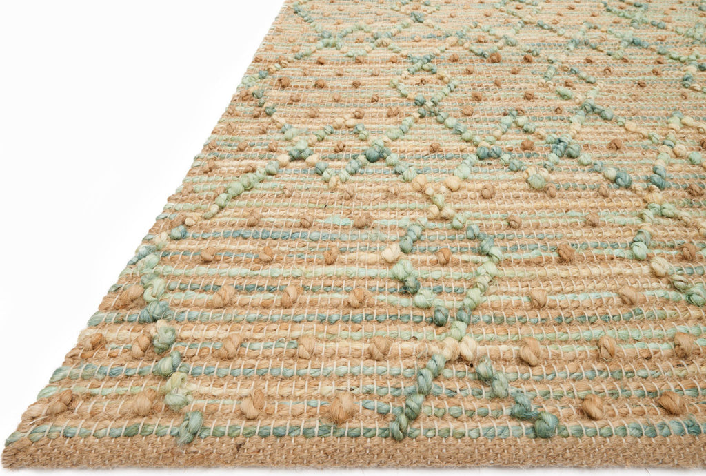 Loloi Beacon BU-01 Sea Area Rug Corner Feature