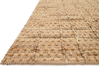 Loloi Beacon BU-02 Natural Area Rug Corner Feature