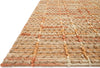 Loloi Beacon BU-02 Tangerine Area Rug Corner