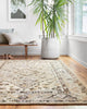 Loloi II Beatty BEA-01 Grey/Ivory Area Rug Lifestyle Image Feature