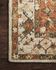 Loloi II Beatty BEA-01 Ivory/Rust Area Rug Lifestyle Image Feature