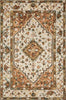Loloi II Beatty BEA-01 Ivory/Rust Area Rug Main Image