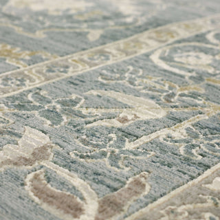 Karastan Surrey Hills Bedfordshire Beachglass Area Rug Lifestyle Image