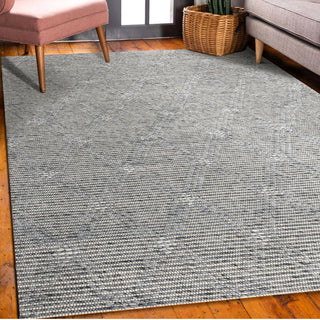 LR Home Bergen 03437 Blue Area Rug Lifestyle Image