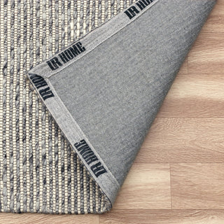 LR Home Bergen 03437 Blue Area Rug Backing Image