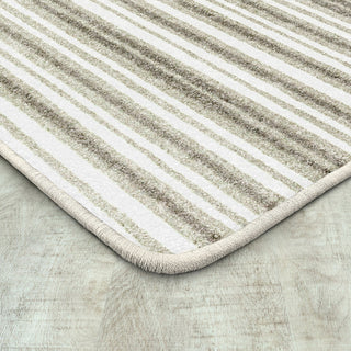 Joy Carpets Claremont Kids Between the Lines Linen Area Rug