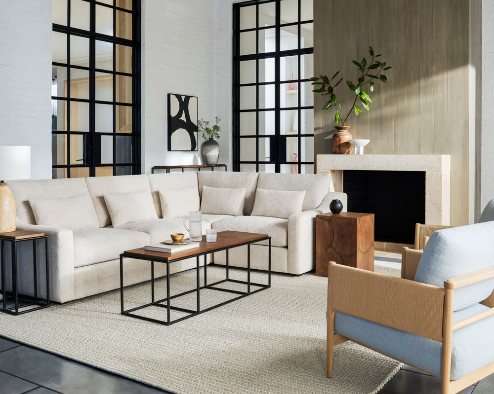 Surya Beach House BHS-2300 Area Rug Room Scene Feature