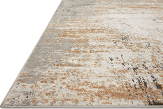 Loloi II Bianca BIA-01 Stone/Gold Area Rug Corner Image