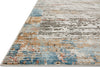 Loloi II Bianca BIA-07 Ash/Multi Area Rug Corner Image