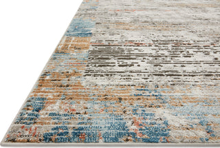Loloi II Bianca BIA-07 Ash/Multi Area Rug Corner Image