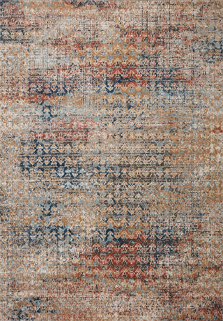 Loloi II Bianca BIA-09 Ocean/Spice Area Rug main image