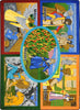 Joy Carpets Kid Essentials Bible Stories Multi Area Rug