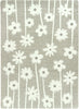 Joy Carpets Claremont Kids Big Blooms Linen Area Rug