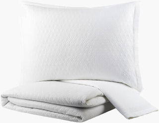 Surya Briley BIL-1000 White Bedding Detail