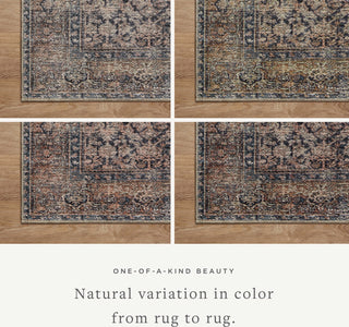 Amber Lewis x Loloi Billie BIL-01 Ink Area Rug Main Image