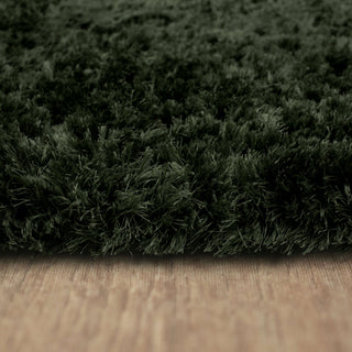 Karastan Billow Shag Olive Area Rug