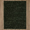 Karastan Billow Shag Olive Area Rug