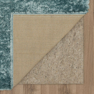 Karastan Billow Shag Sea Area Rug Backing (Pad Not Included) 