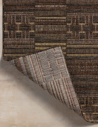 Loloi II Birch BIR-01 Spice / Tobacco Area Rug Backing Image