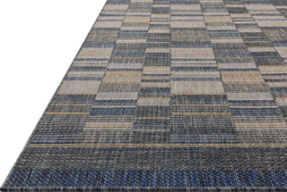 Loloi II Birch BIR-04 Denim / Gold Area Rug Corner Image