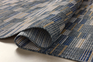Loloi II Birch BIR-04 Denim / Gold Area Rug Pile Image