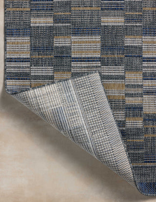 Loloi II Birch BIR-04 Denim / Gold Area Rug Backing Image