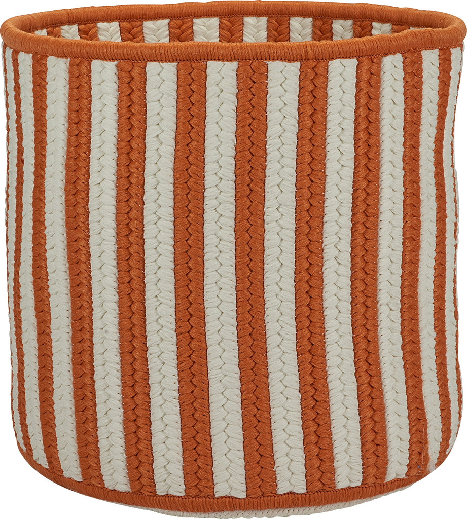 Colonial Mills Baja Stripe Basket BJ43 Orange