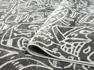 Kalaty Bklnwrks BK1271 Grey Area Rug Floor Image