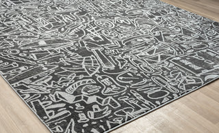 Kalaty Bklnwrks BK1271 Grey Area Rug Pile Image