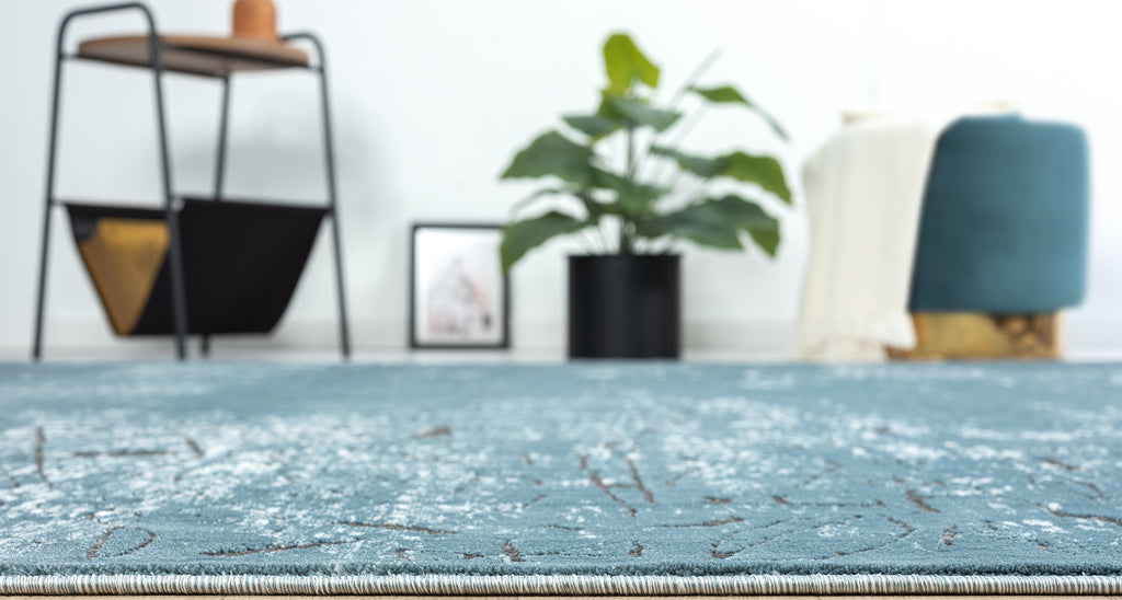 Kalaty Bklnwrks BK1272 Blue Area Rug Lifestyle Image Feature