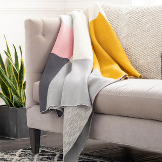 Surya Brickel BKL-1000 Gray Throw Style Shot Feature