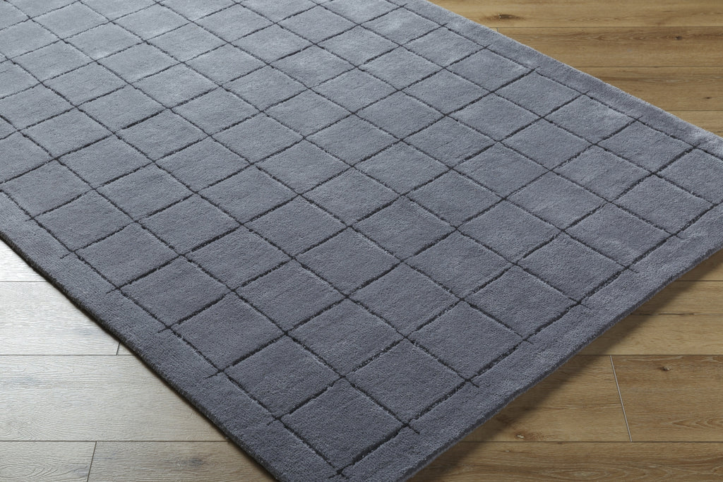 Livabliss Brook BKO-2335 Charcoal Area Rug