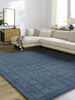 LIVABLISS Brook BKO-2336 Dark Blue Area Rug Room Scene Feature