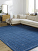 LIVABLISS Brook BKO-2339 Dark Blue Area Rug Room Scene Feature