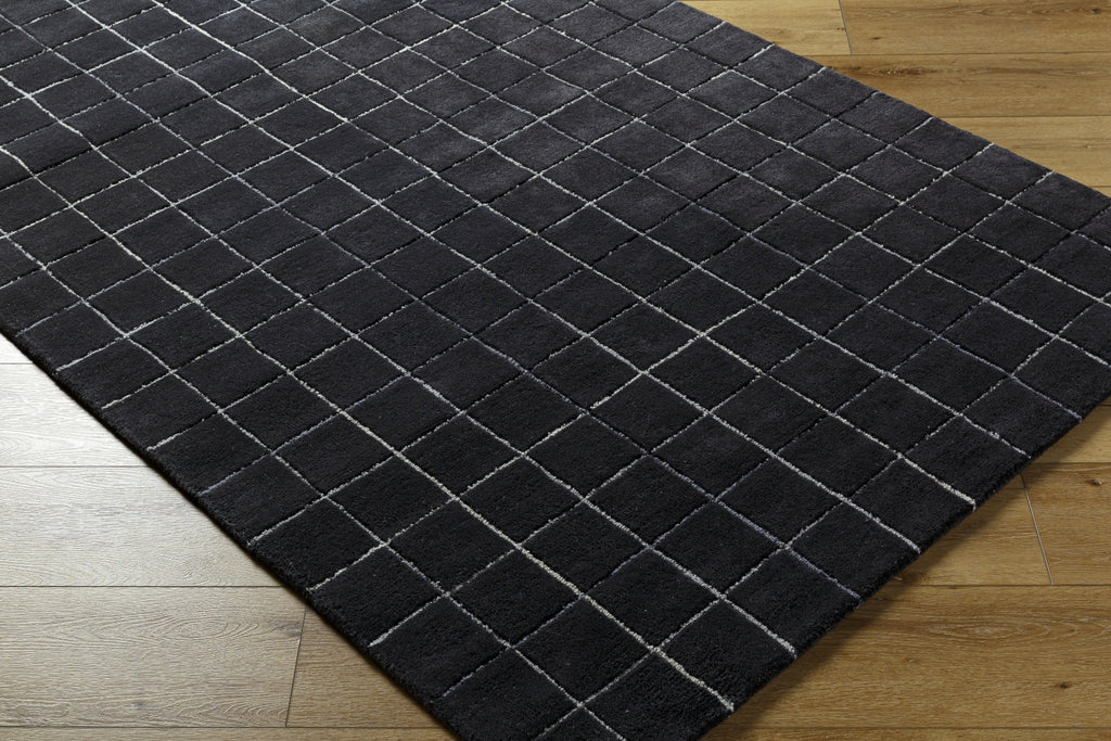 Livabliss Brook BKO-2345 Jet Black Area Rug – Incredible Rugs and Decor