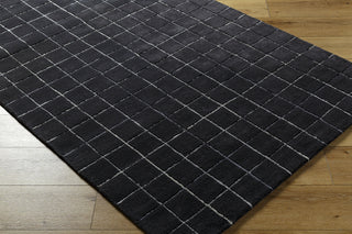 Livabliss Brook BKO-2345 Jet Black Area Rug