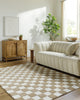 LIVABLISS Brook BKO-2355 Cream Area Rug Room Scene Feature