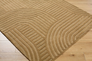 Livabliss Brook BKO-2365 Camel Area Rug Corner Shot