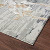 N Natori BLISS BL-118 Abstract Floral Neutrals Area Rug