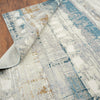 N Natori BLISS BL-119 Oasis Blue Area Rug Lifestyle Image Feature